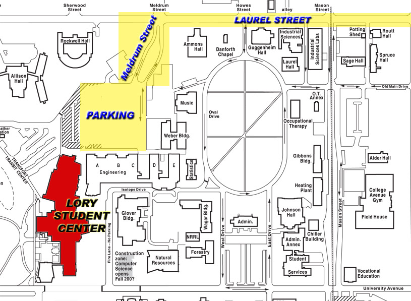 Lory Student Center Map Warbirds Over The Rockies - Banquet Information